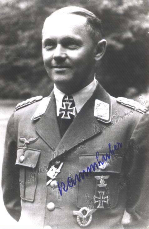Йозеф Каммхубер, командующий ночной истребительной авиацией Люфтваффе и создатель системы ПВО, получившей его имя